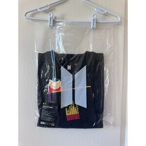 BTS X McDonalds Black Logo Shirt Medium